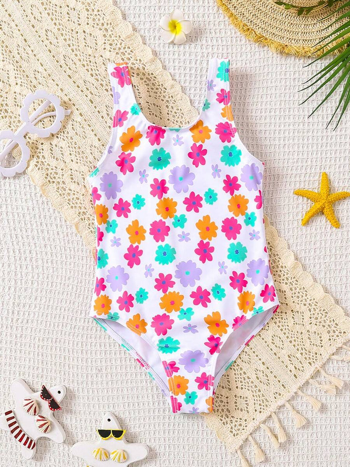 Costum de baie întreg SHEIN, mix culori