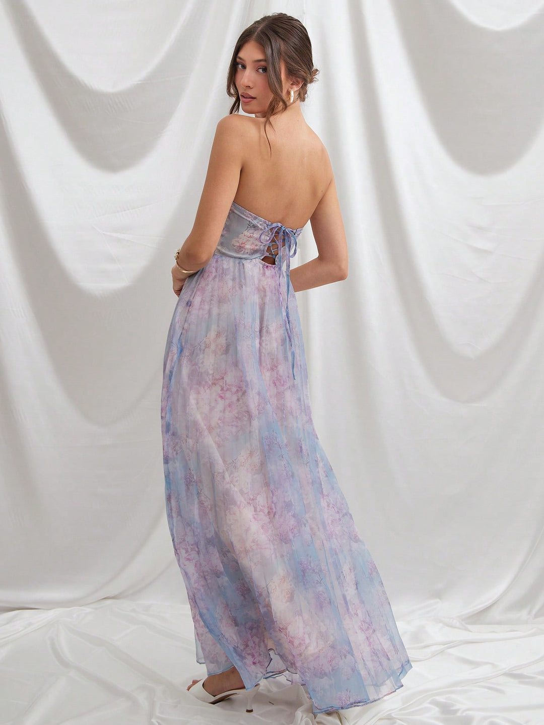 Rochie maxi SHEIN, albastru