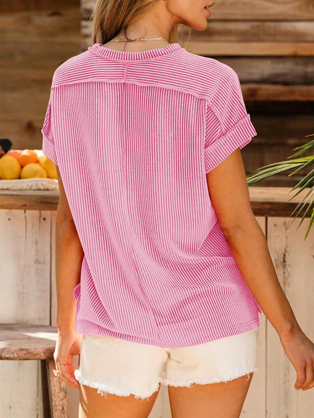 Tricou SHEIN, roz
