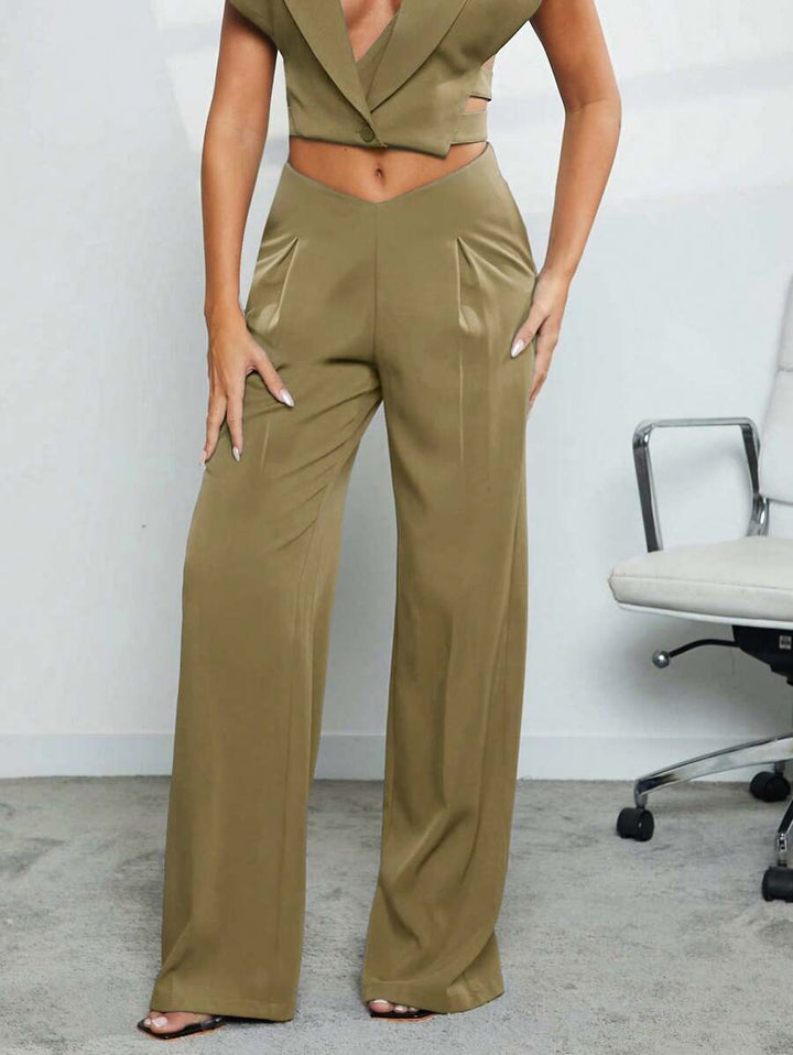 Pantaloni SHEIN, verde