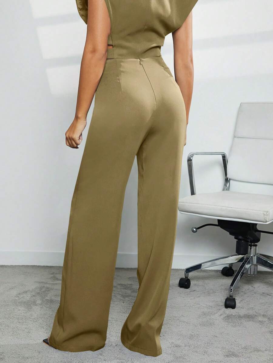 Pantaloni SHEIN, verde