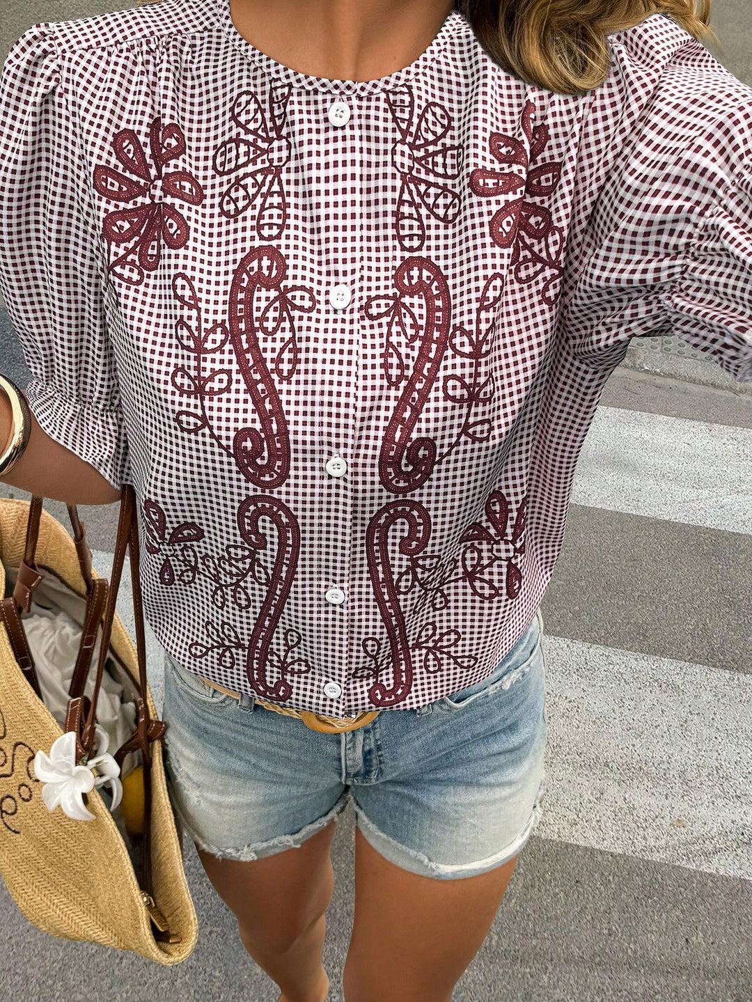 Cămașă cu mânecă scurtă  SHEIN, mix culori