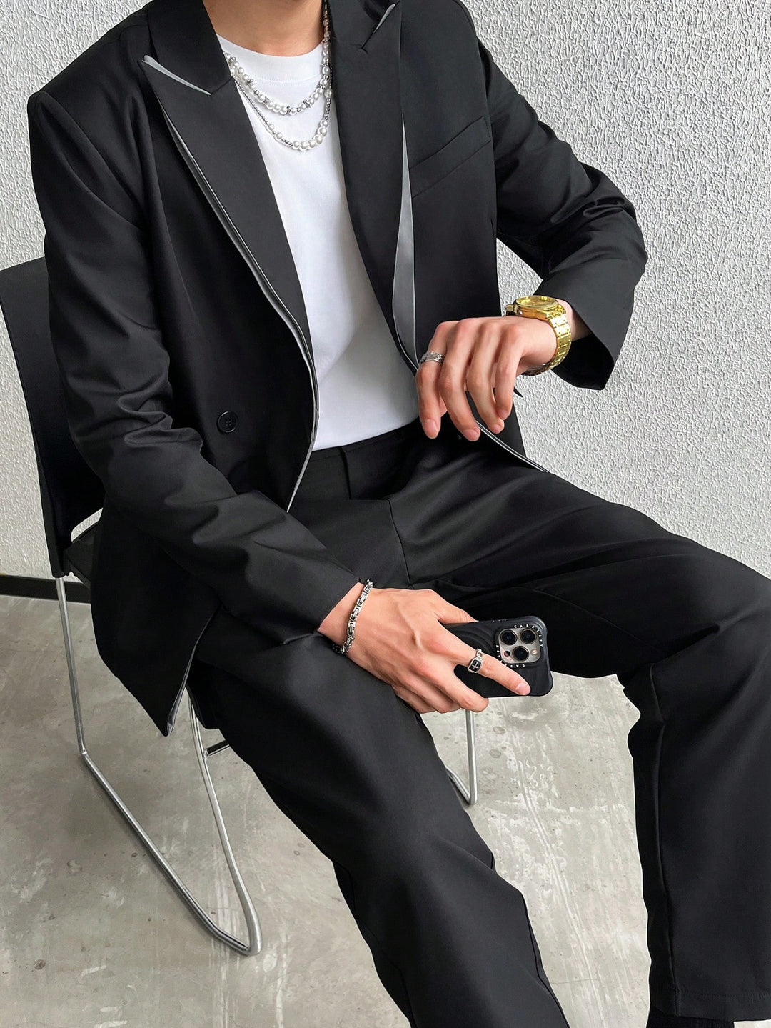 Costum SHEIN, negru