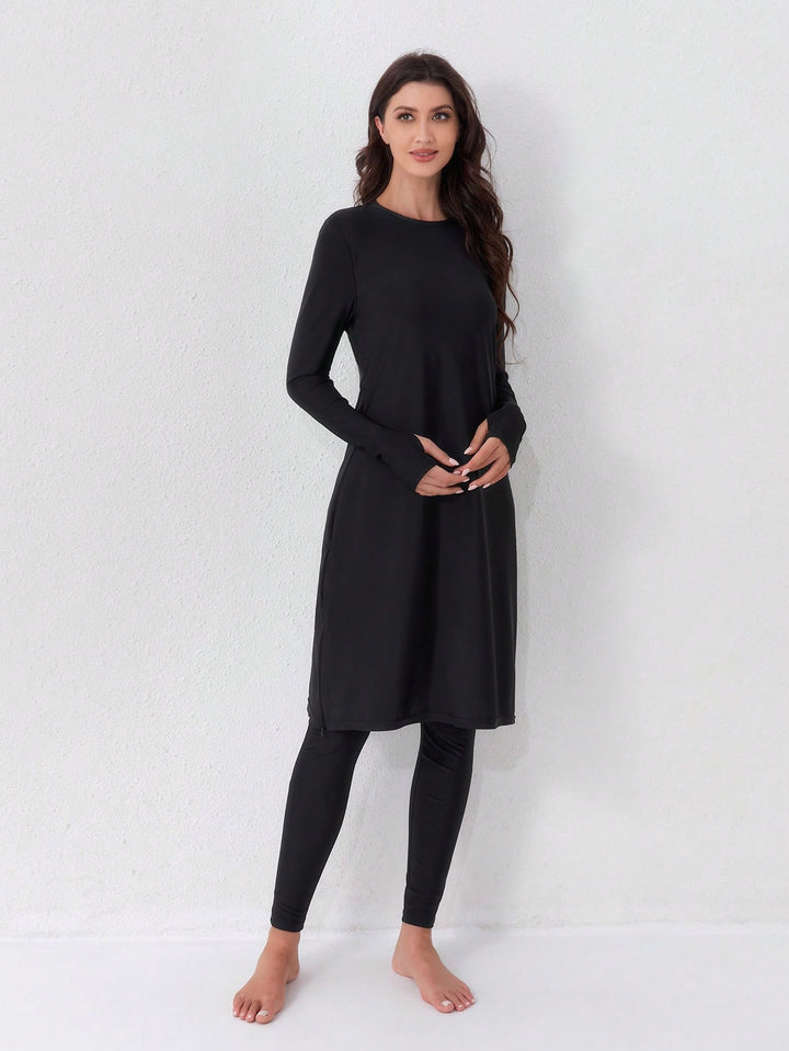 Costum de baie SHEIN, negru
