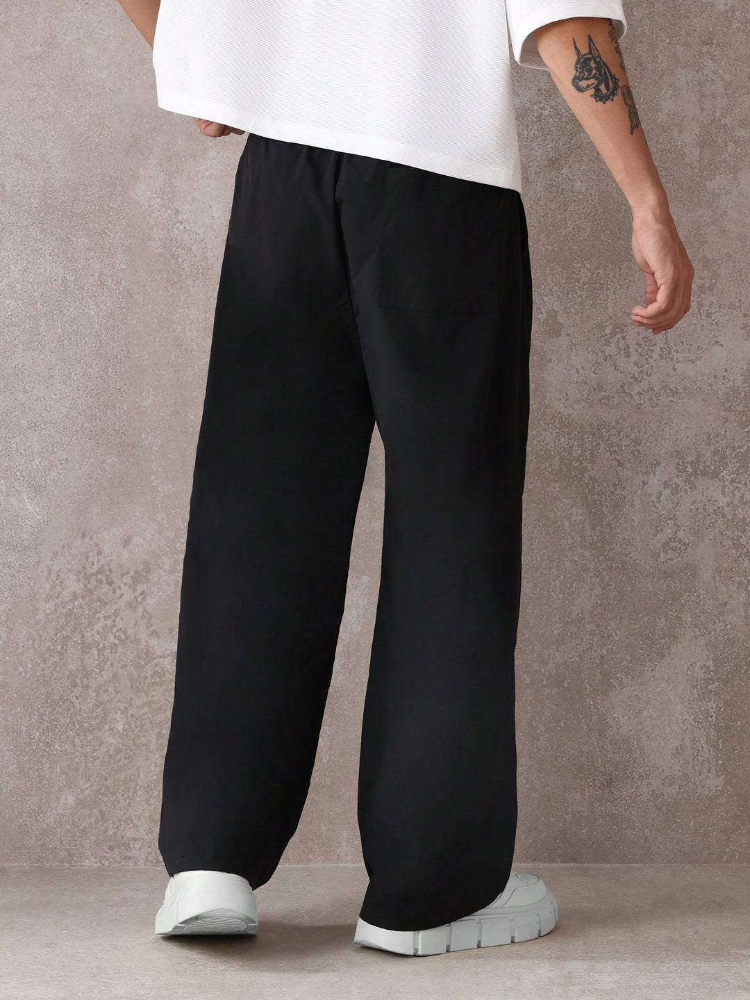 Pantalon SHEIN, negru