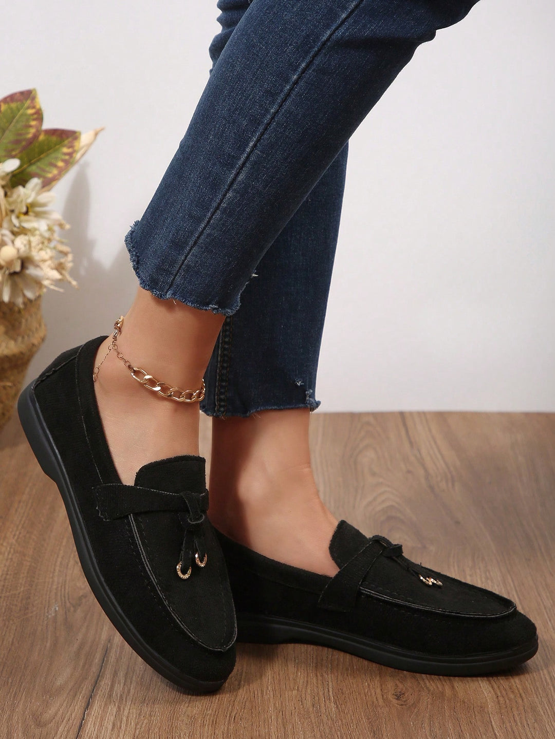 Balerini SHEIN, negru