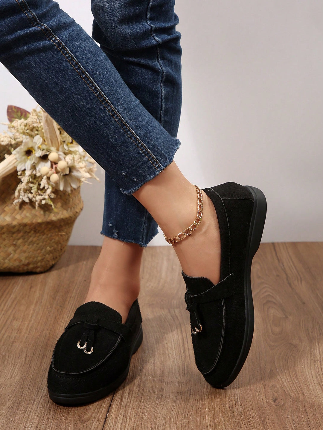 Balerini SHEIN, negru