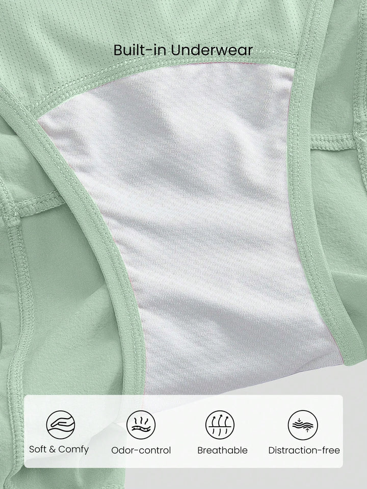 SHEIN rövidnadrág, zöld