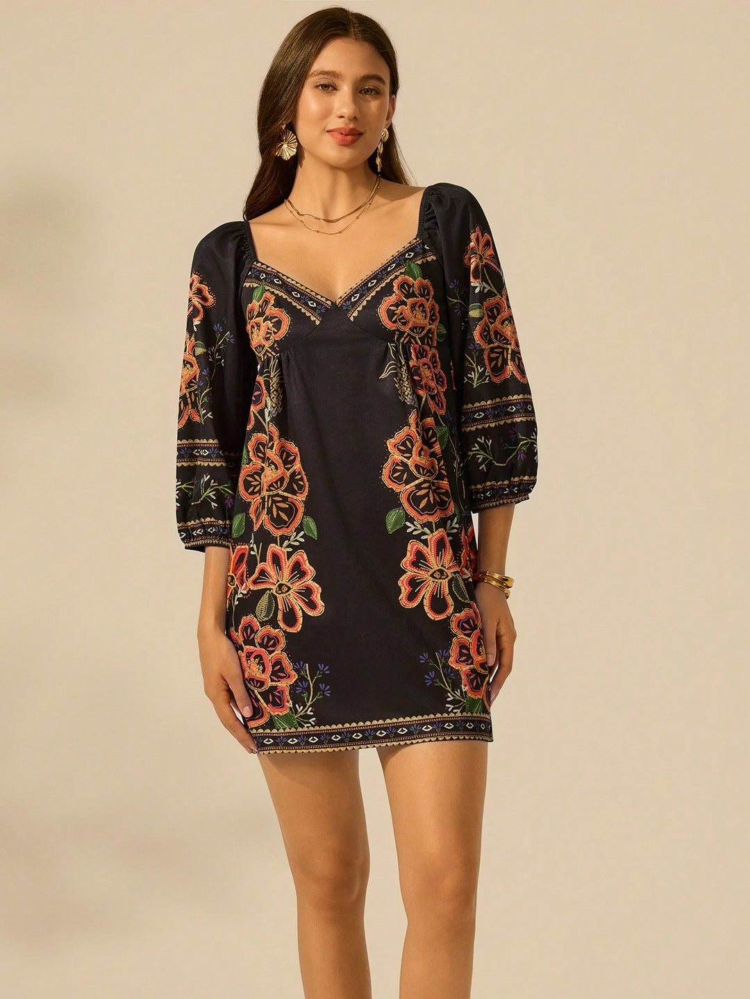 Rochie scurtă SHEIN, negru
