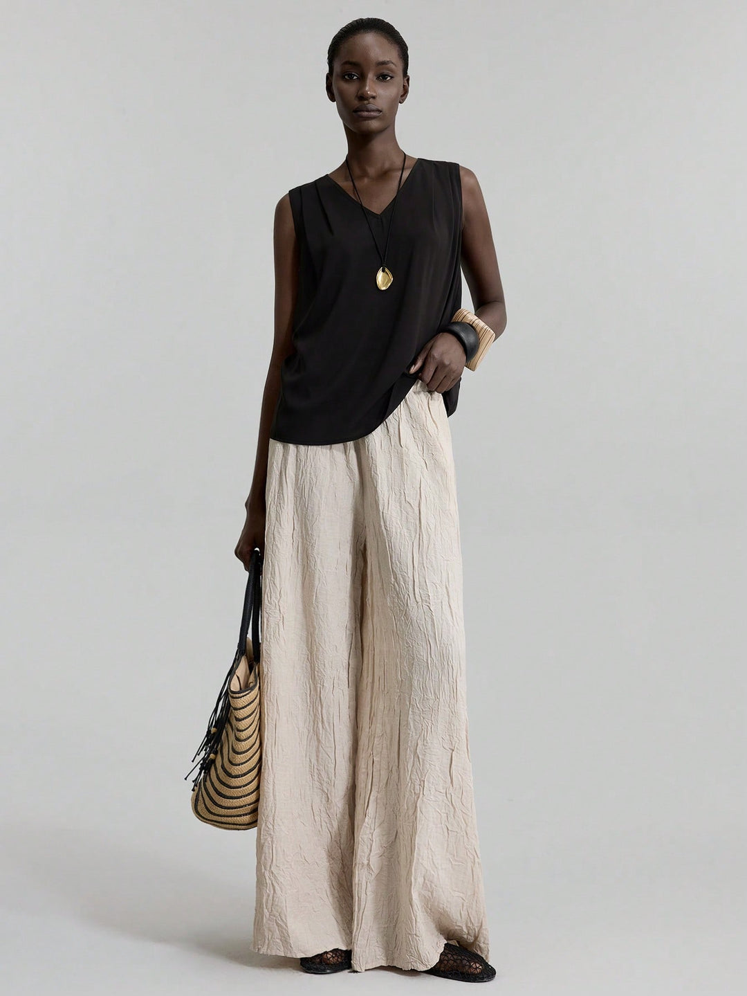 Pantaloni SHEIN, kaki