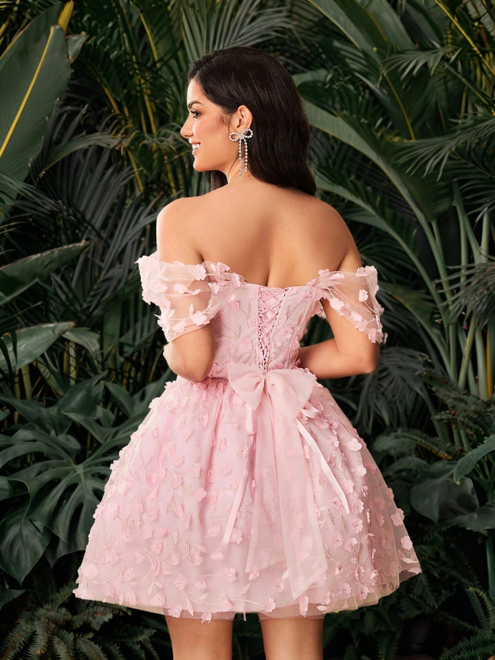 Rochie mini SHEIN, roz