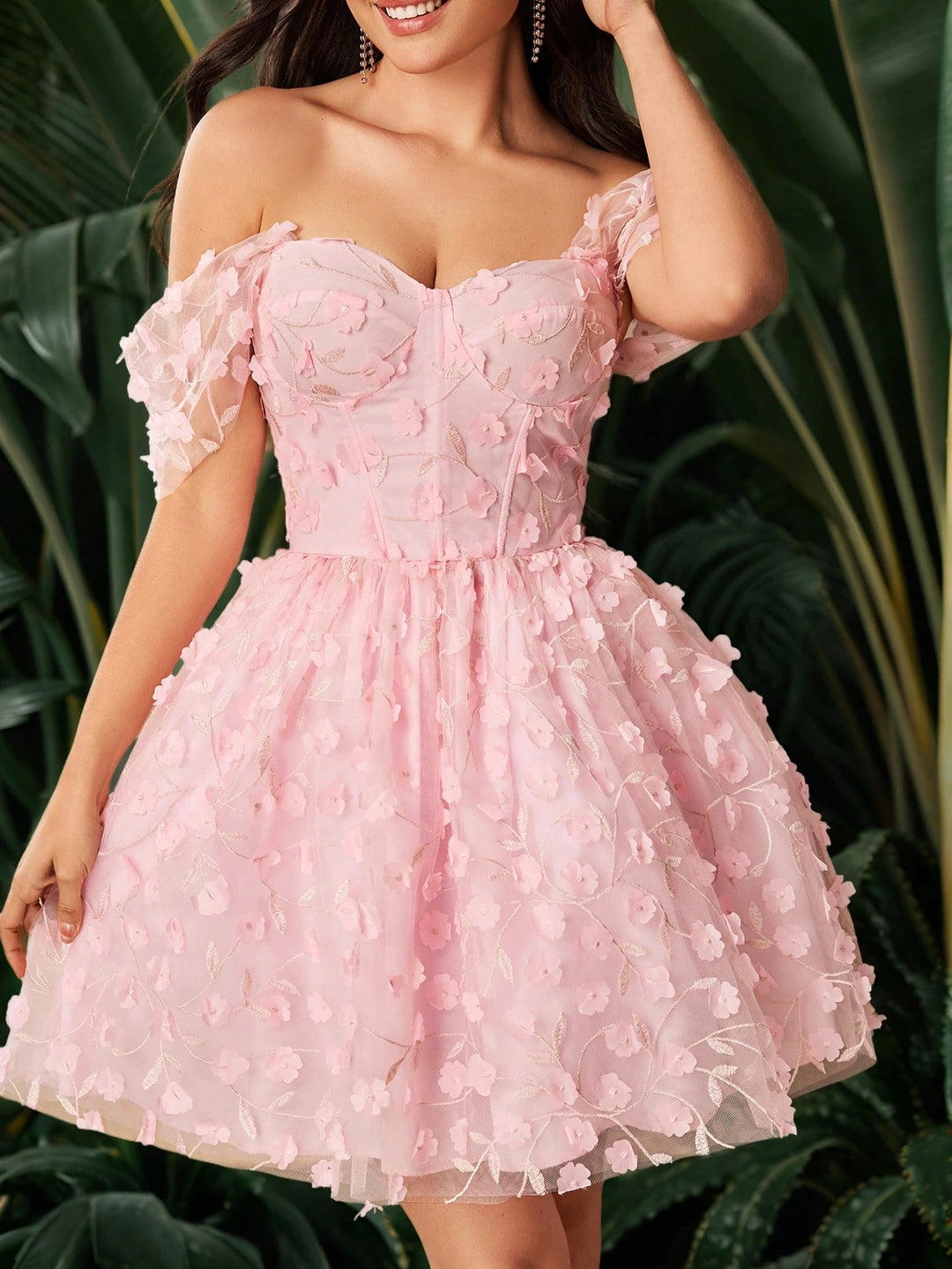 Rochie mini SHEIN, roz