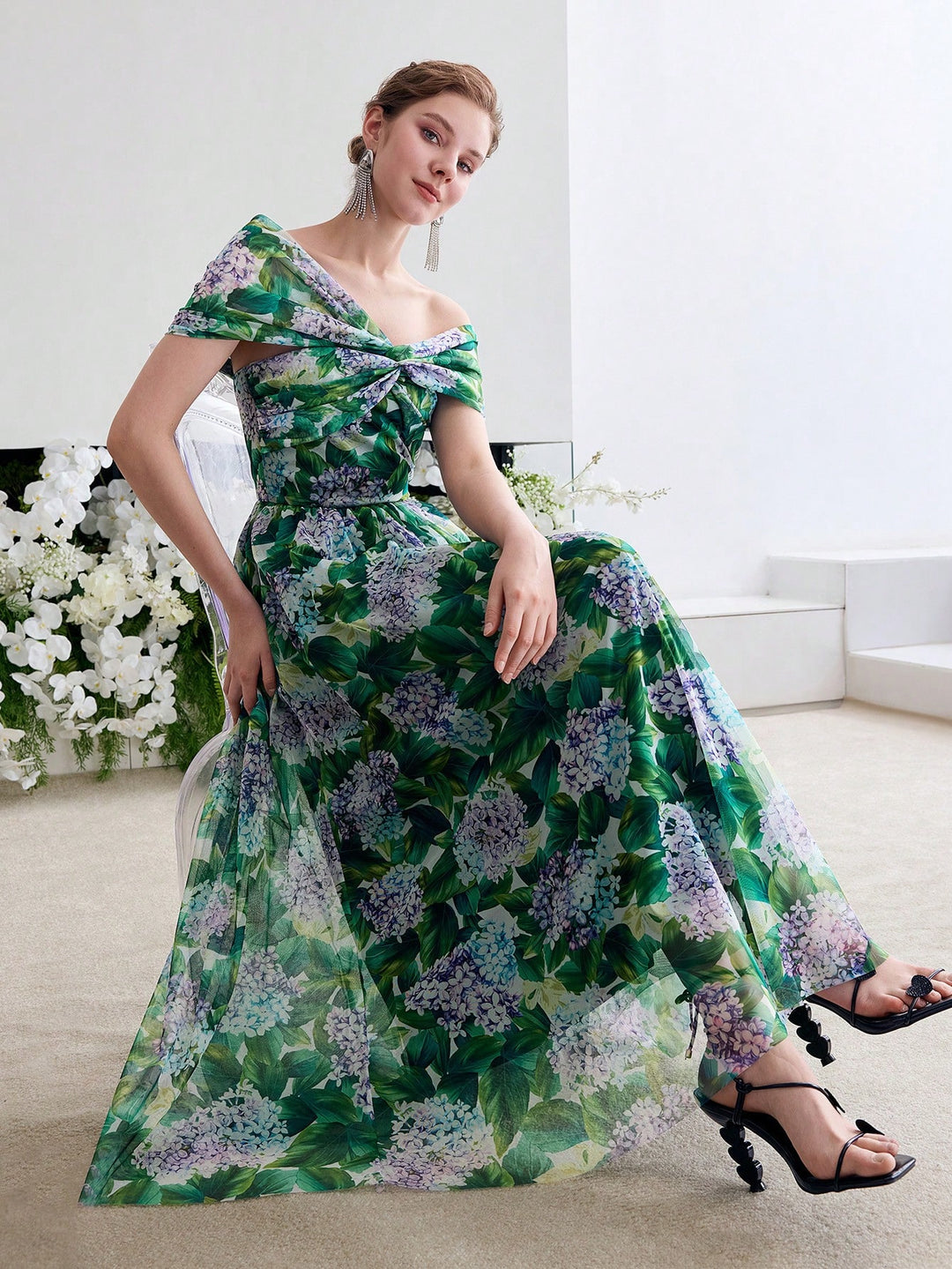Rochie SHEIN, mix culori