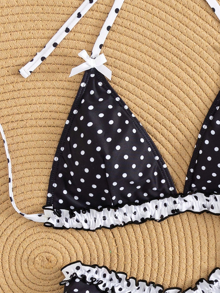 Set bikini SHEIN, negru