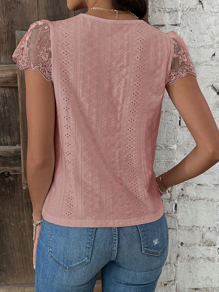 Tricou SHEIN, roz
