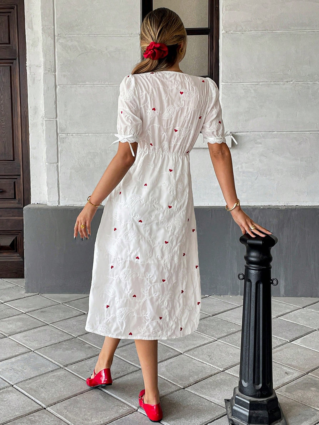 Rochie midi SHEIN, mix culori