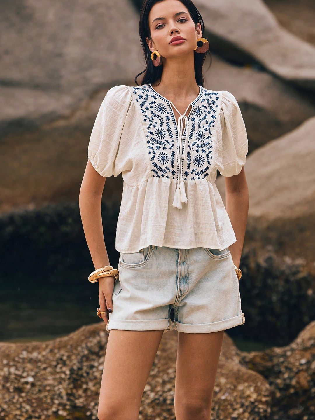 Bluza SHEIN, alb