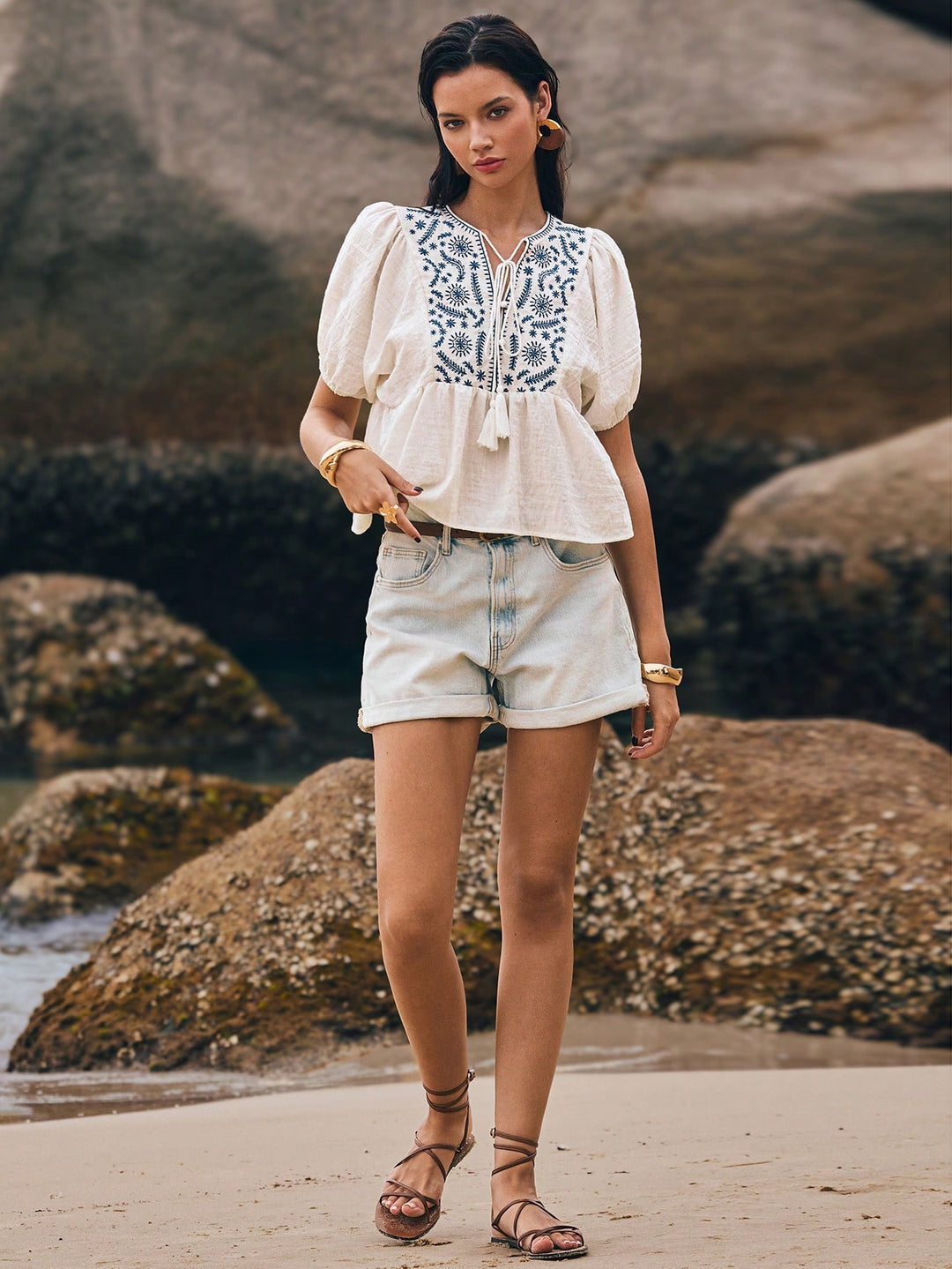 Bluza SHEIN, alb