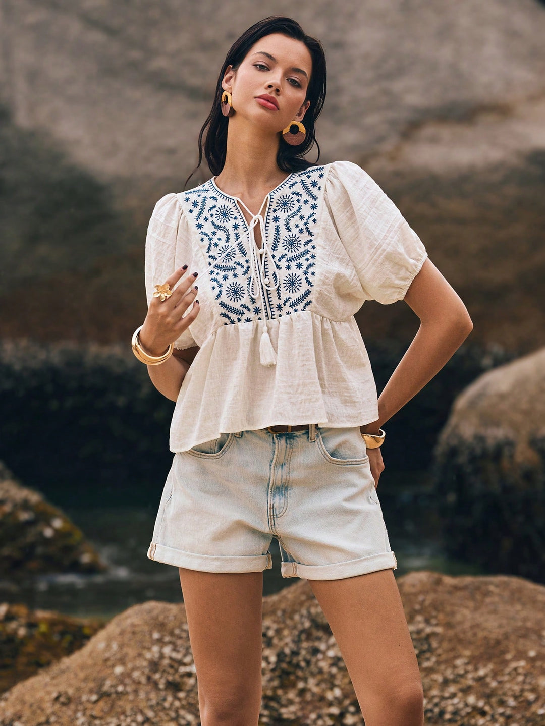 Bluza SHEIN, alb
