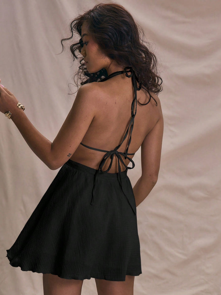 Rochie mini SHEIN, negru