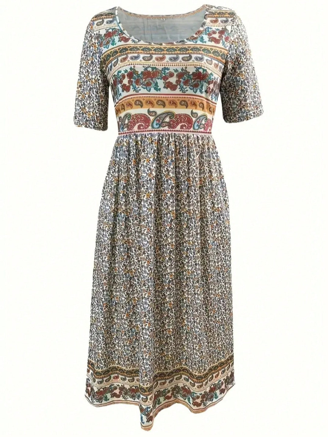 Rochie maxi SHEIN, mix culori