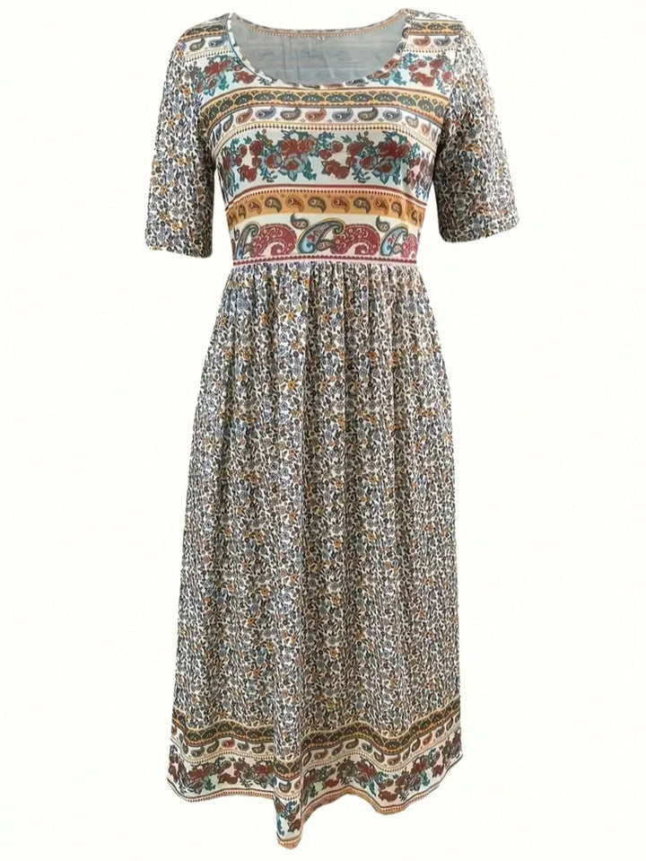 Rochie maxi SHEIN, mix culori
