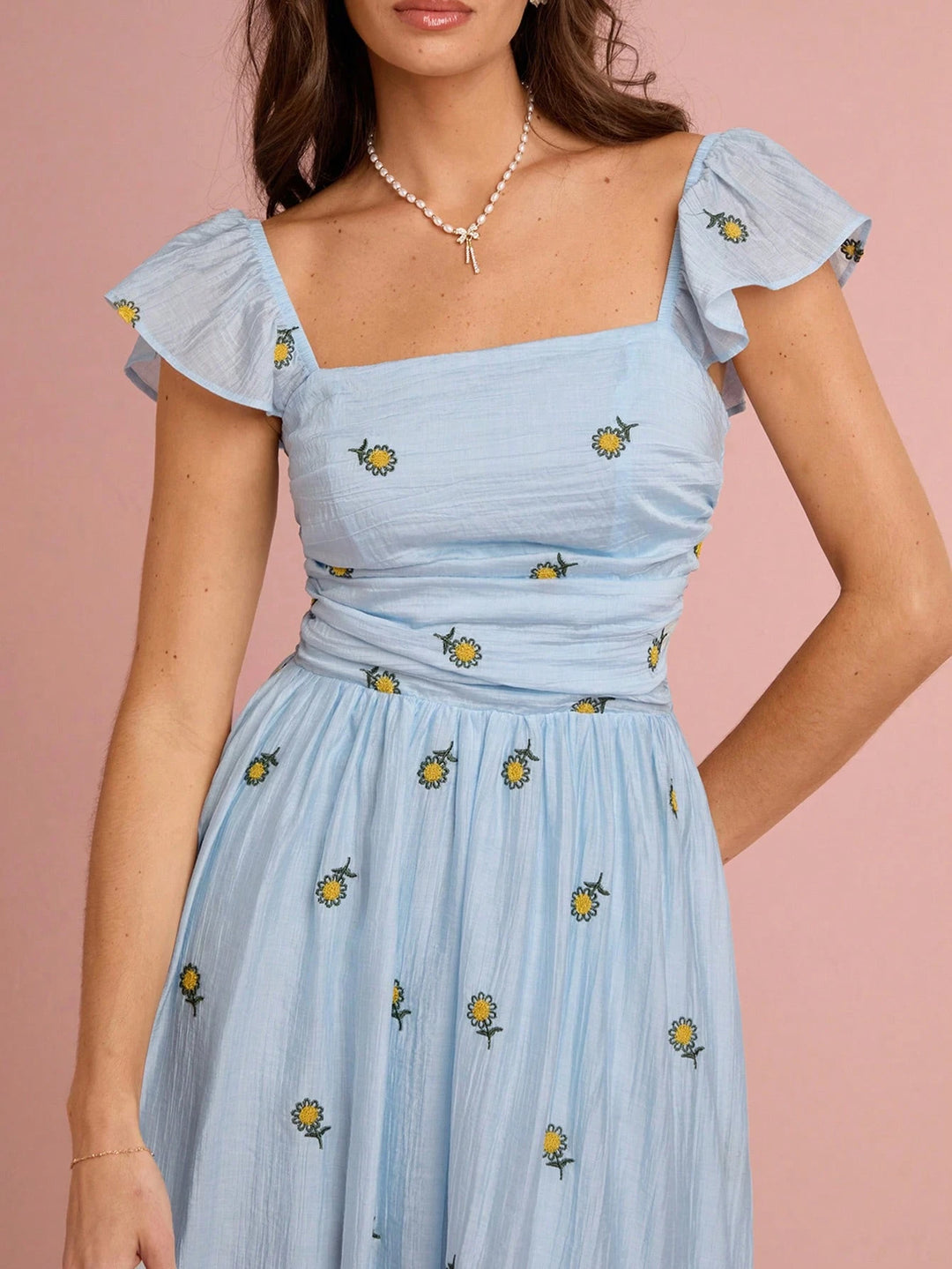 SHEIN Maxi ruha, kék