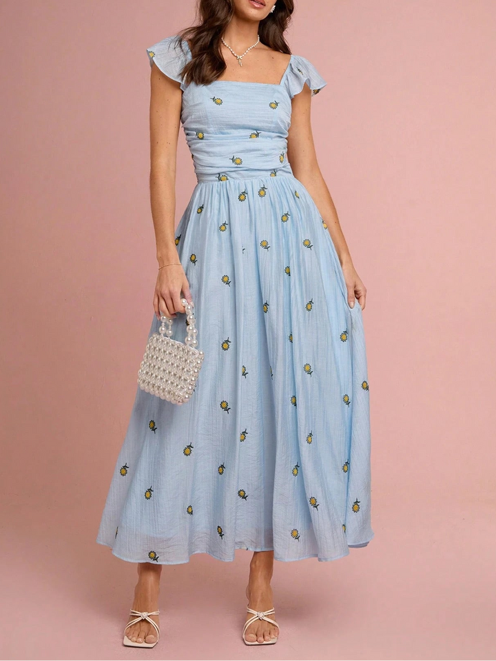 SHEIN Maxi ruha, kék