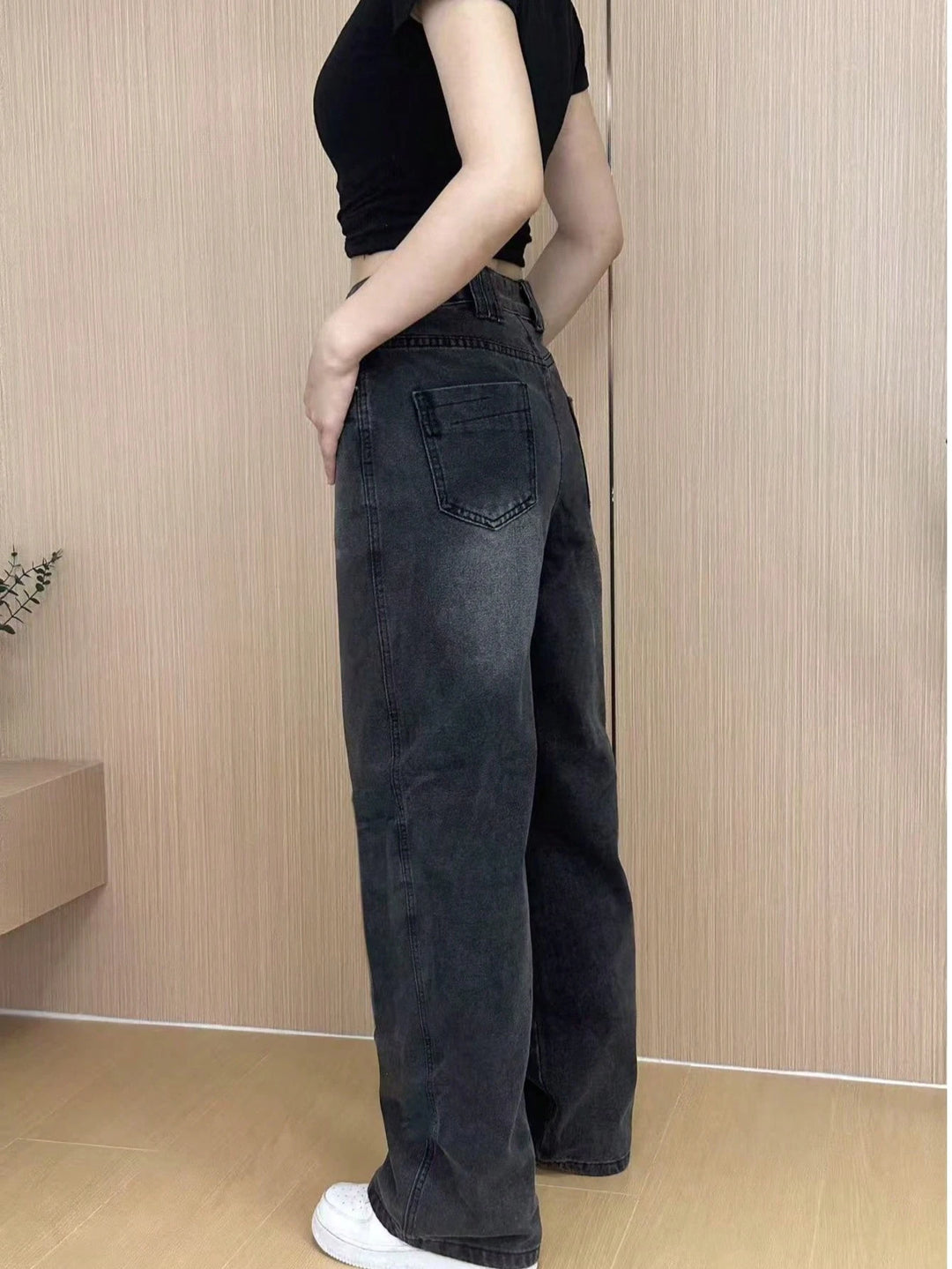 Jeans SHEIN, negru