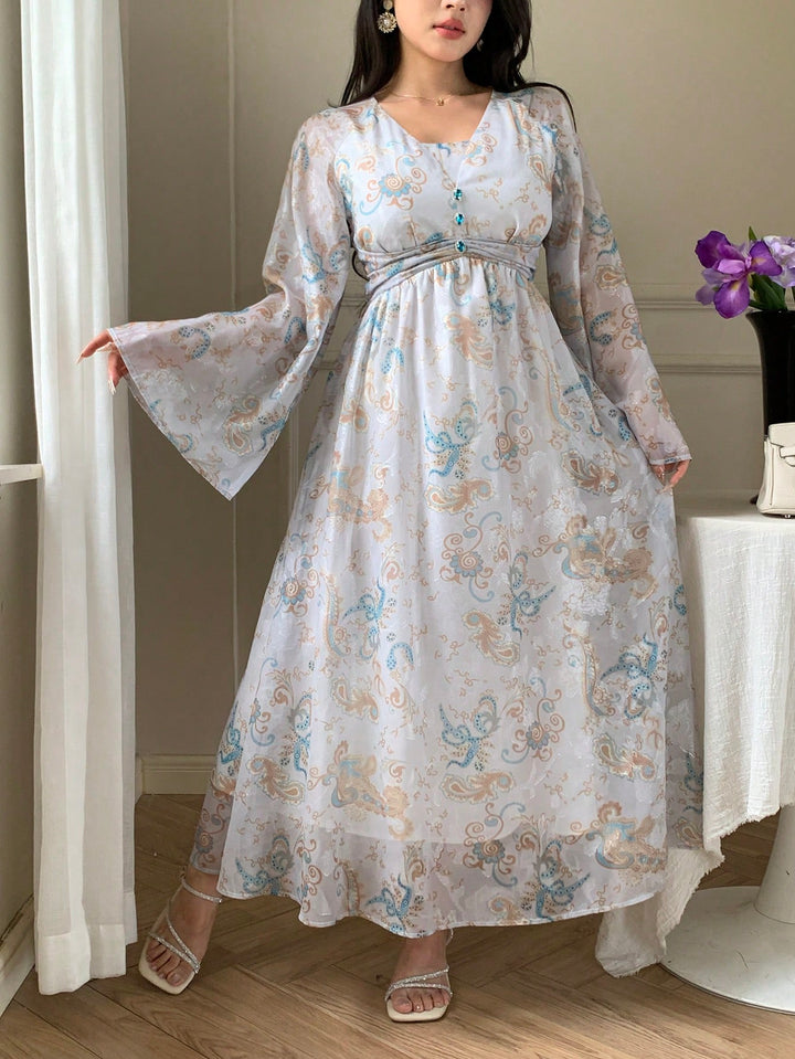 Rochie maxi SHEIN, gri