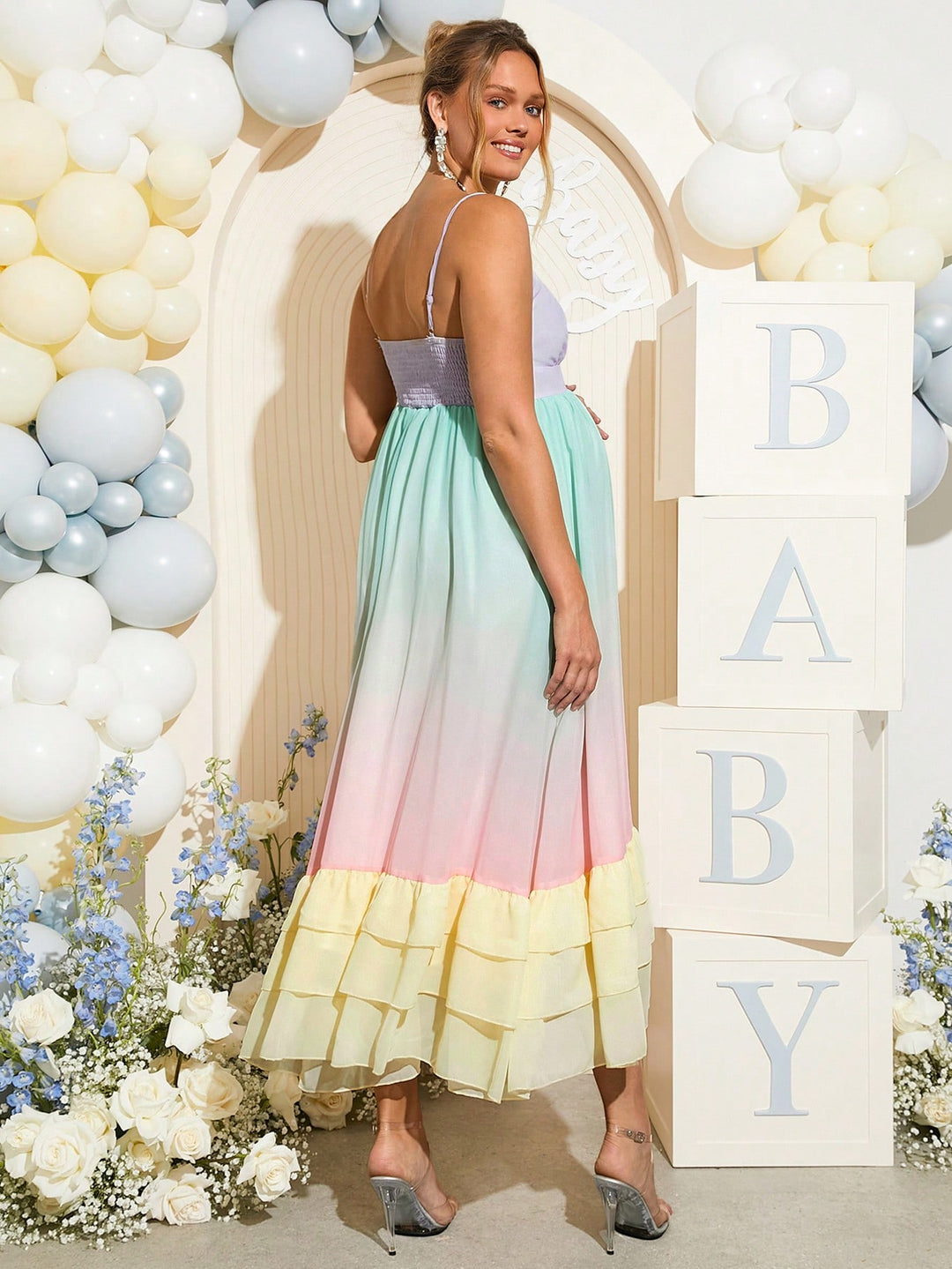 Rochie SHEIN, mix culori