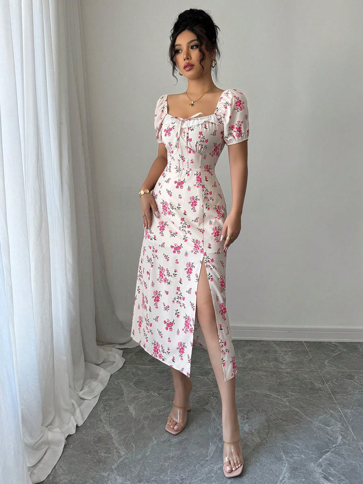 Rochie midi SHEIN, galben