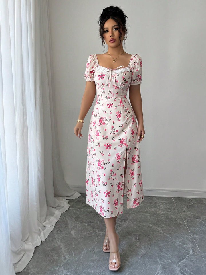 Rochie midi SHEIN, galben