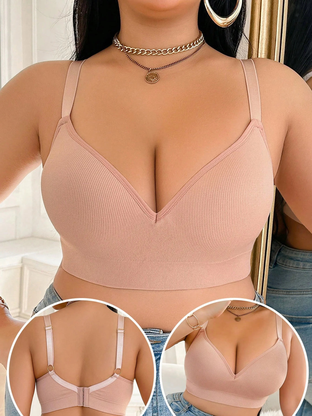 Bustier SHEIN, rózsaszín