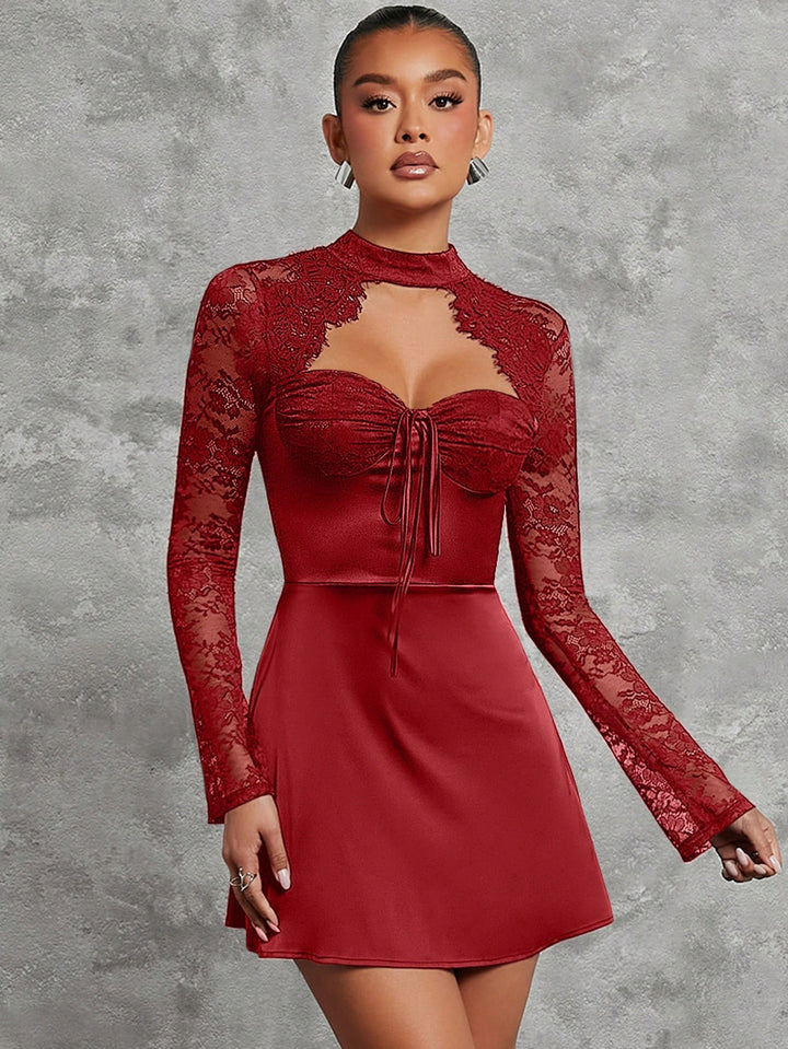 Rochie mini SHEIN, vișiniu