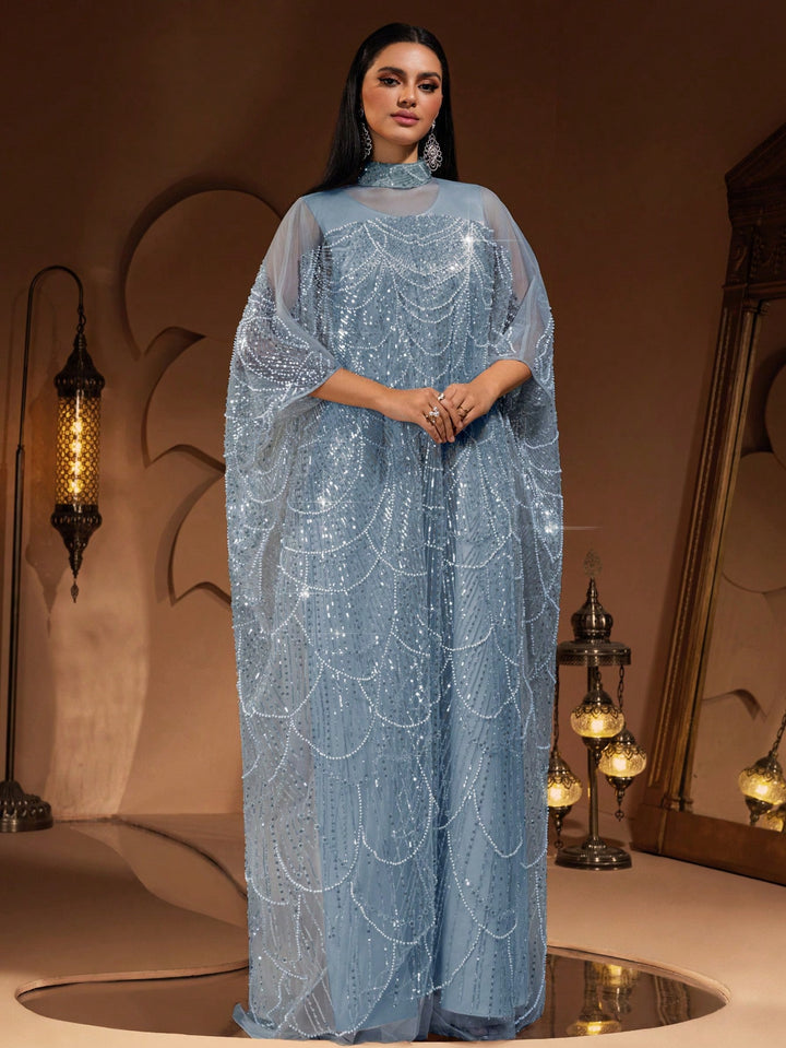 Rochie de ocazie SHEIN, albastru