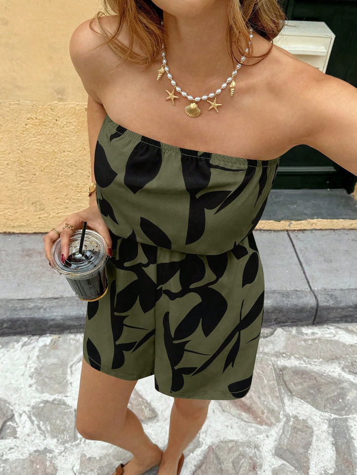 SHEIN rövid kertésznadrág, khaki