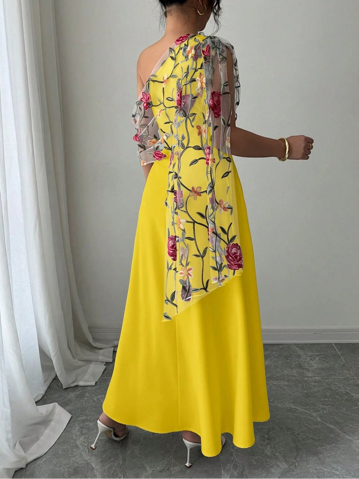 Rochie midi Shein, mix culori