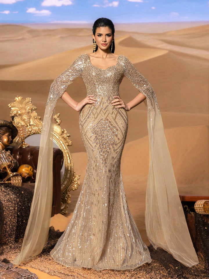 Rochie SHEIN, auriu
