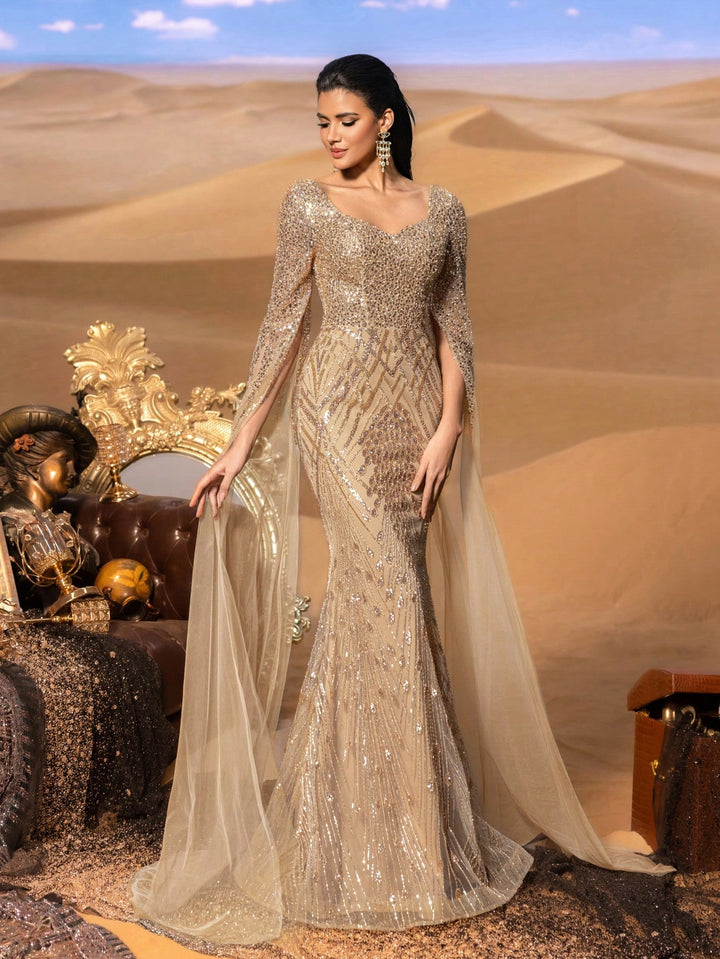 Rochie SHEIN, auriu