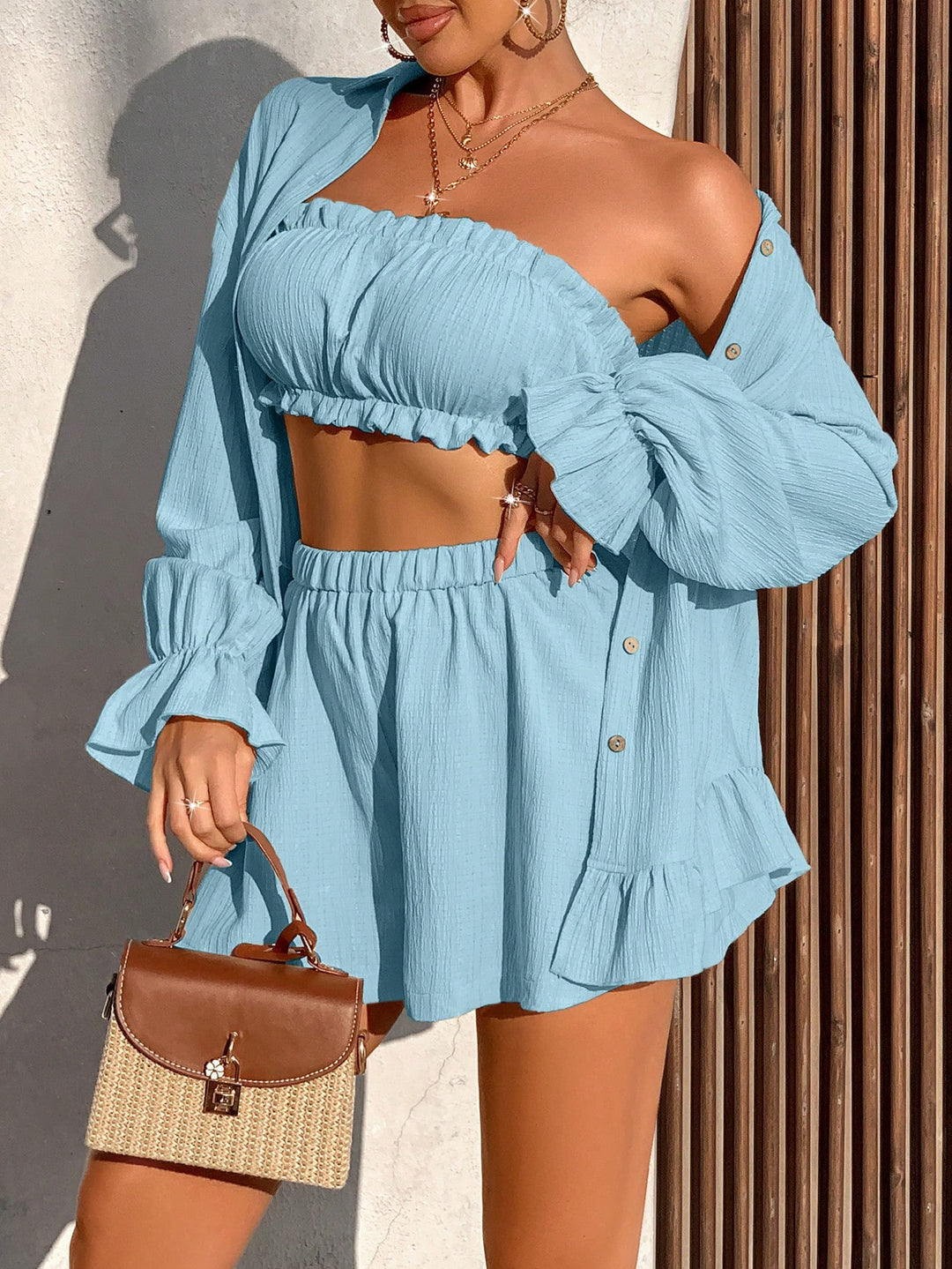 Set SHEIN, albastru