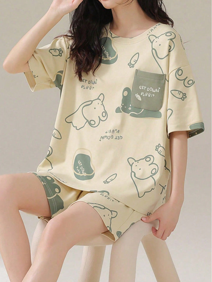 Pijama SHEIN, verde
