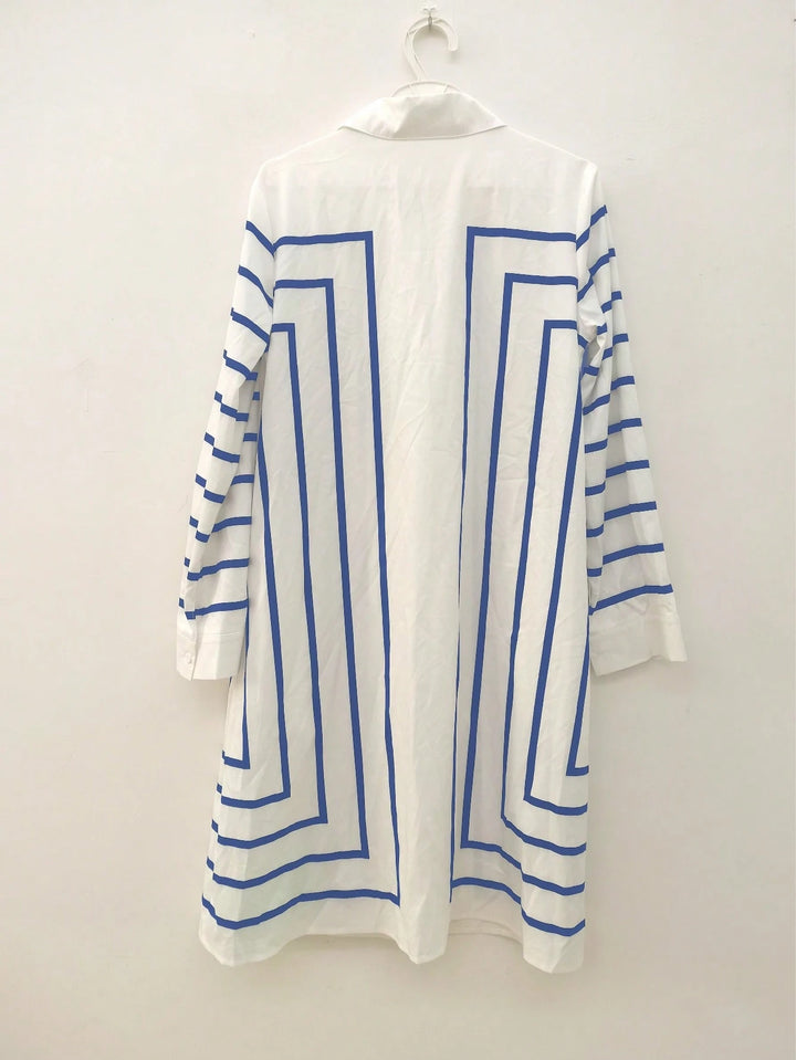 Rochie tip cămașă SHEIN, alb