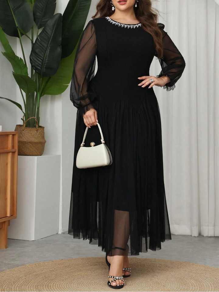 Rochie maxi SHEIN, negru
