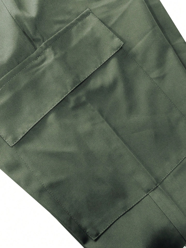 Pantaloni SHEIN, verde