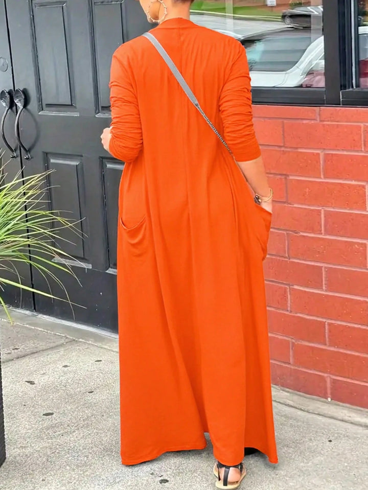 Kardigán SHEIN, narancssárga