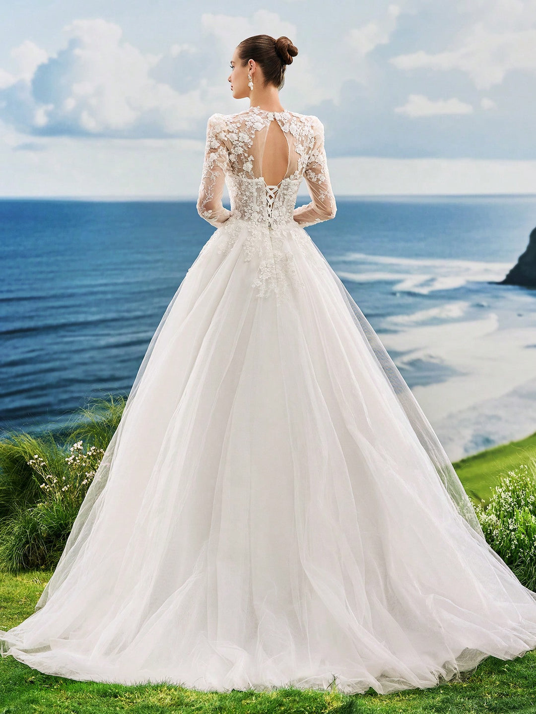 Rochie de mireasă SHEIN, alb