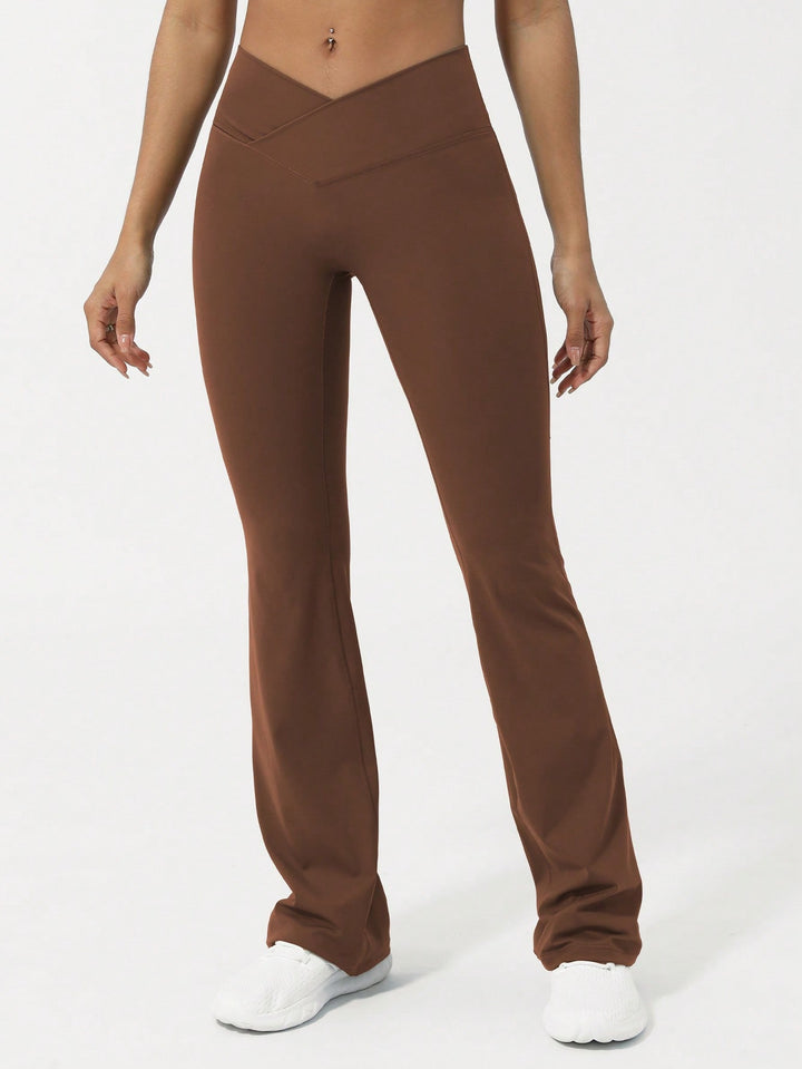 Pantaloni SHEIN, maro