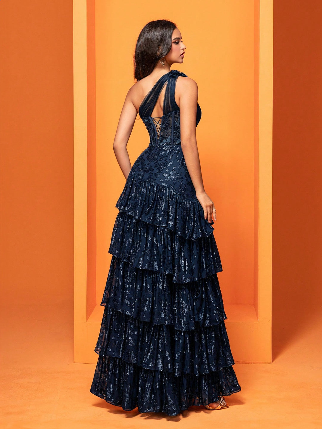 Rochie de ocazie SHEIN, albastru