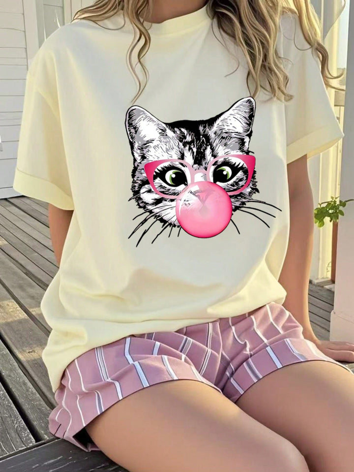 Tricou SHEIN, bej